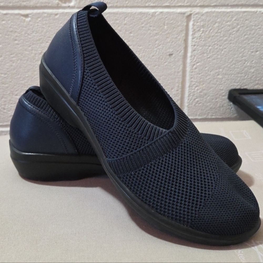 Clarks Sashlyn Womens Shoes Navy Size 8 - Picture 4 of 7